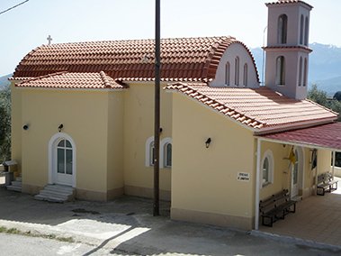 κεραμοσκεπή σε Ιερό Ναό